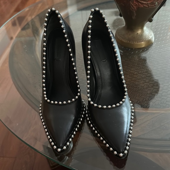 Alexander Wang Rie Studded Heels - Picture 1 of 4